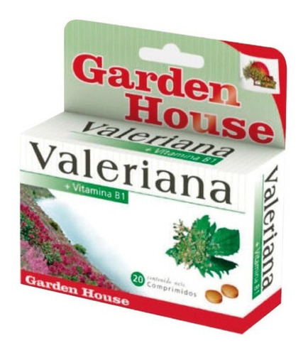 Garden House Suplemento Valeriana X 40 Comprimidos