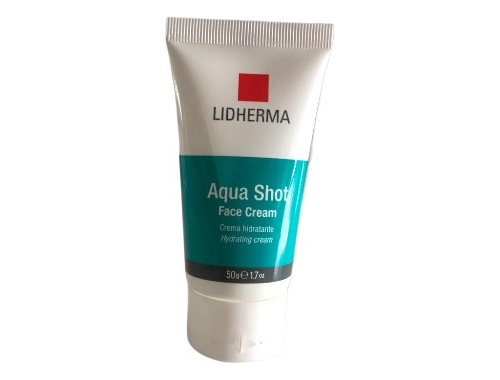 Crema Facial Hidratante Aquashot 50gr Lidherma
