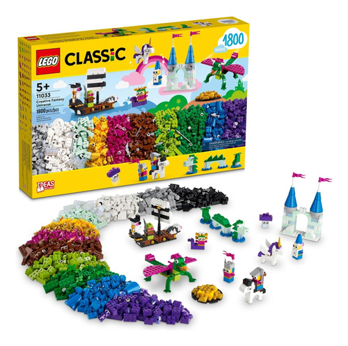Lego Classic - Creative Fantasy Universe - 1800 Pcs - 11033 
