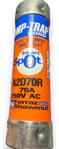 Fusible Ferraz Shawmut A2d70r 250v Ac 70a