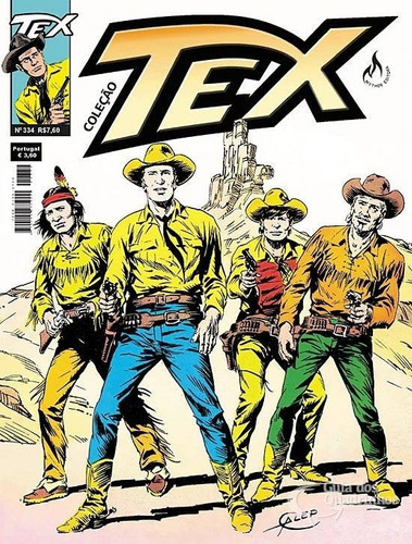 Tex: Os Justiceiros, De Claudio Nizzi. Série Tex Coleção, Vol. 334. Editora Mythos, Capa Mole, Edição 334 Em Português, 2013