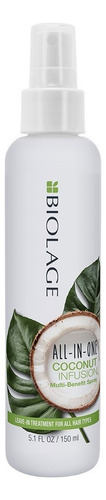 Tratamiento Multibeneficios Biolage Matrix All In One De Coco 150ml