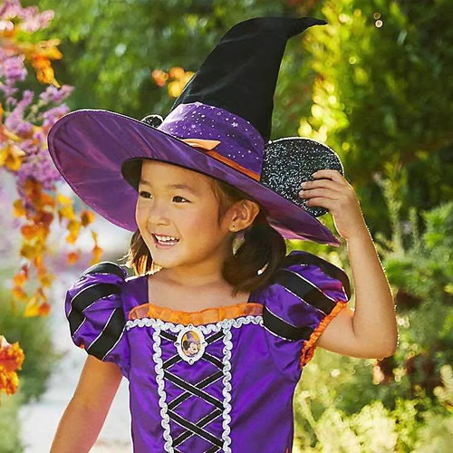 Disfraz Sombrero Minnie Mouse Halloween Brujita Disney