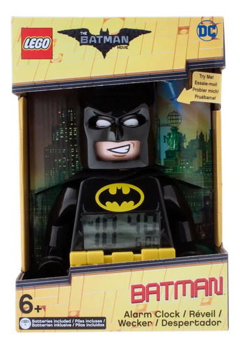 Reloj Lego Batman Negro