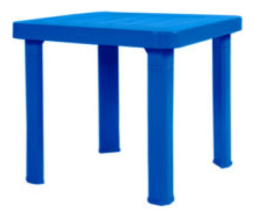 Mesa Mesinha Infantil Desmontável Multiuso Cor Azul