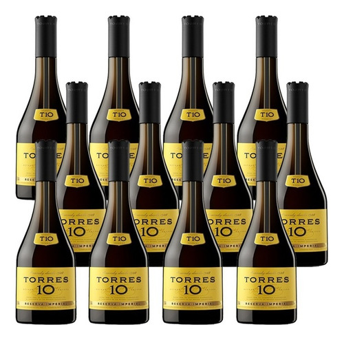 Caja De 12 Brandy Torres 10 - 700 Ml