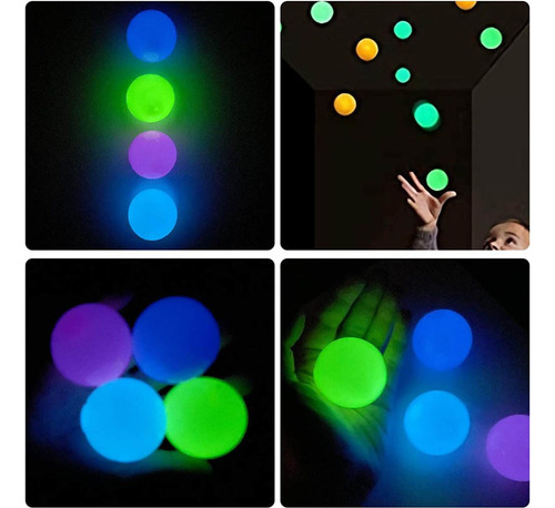 8 Bolas De Techo Pegajosas De Pared De 4,5 Cm Estilo Estilo
