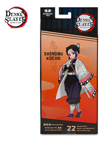 Muñeco Accion Mcfarlane 16 Demon Slayer Shinobu Kocho 13736