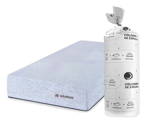Colchon King Koil Express Comfort G22 1plaza 80x190 Espuma Gris