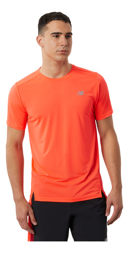 Remera New Balance De Hombre - Mt23222ere