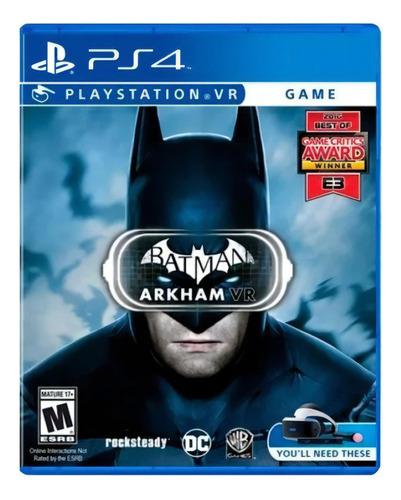 Batman Arkham Vr Ps4 - Físico
