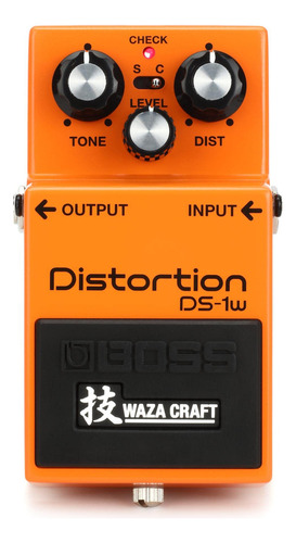 Boss Ds-1w Waza - Pedal De Distorsión Para Manualidades