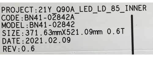 Leds Samsung Bn97-18049a Bn41-02842a-006 Qn85qn90 (Usado)
