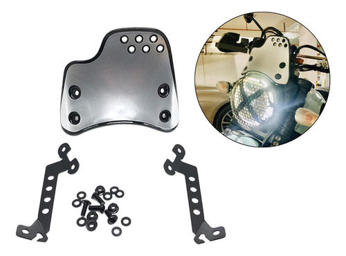 Cúpula Delantera Moto Con Soporte Para Ducati Scrambler
