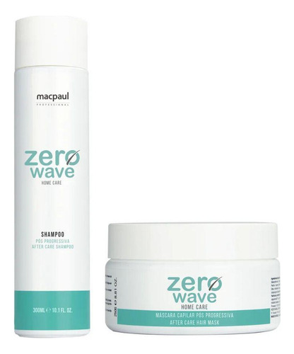 Kit Shampoo E Mascara Zero Wave Macpaul