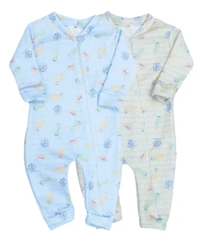 Macacão Zíper Inverno Bebê Menino Soft Quentinho Maternidade