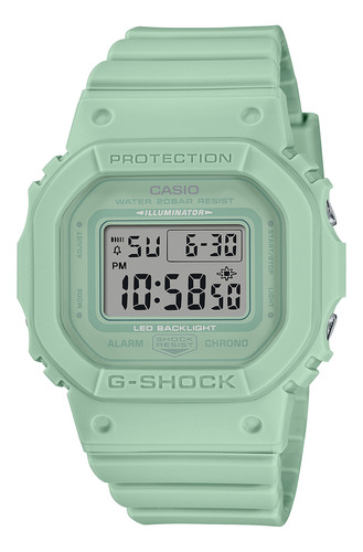 Reloj G-shock Gmd-s5600ba-3d Resina Mujer Verde