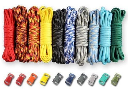 Planeta Paracord - Kit De Paracaidas Tipo Iii Con Hebillas