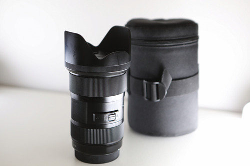 Sigma Art 18-35mm F1.8 P/canon Ef Impecable + Filtro + Bolsa Canon Ef Negro