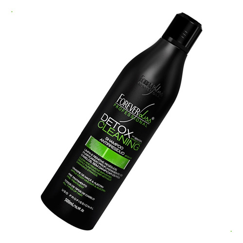 02 Shampoo Anti Resíduo Detox Cleaning Forever Liss 500ml