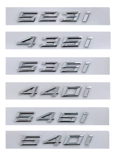 3d Abs Trunk Badge Letter Sticker Para Para Bmw 420i 430i