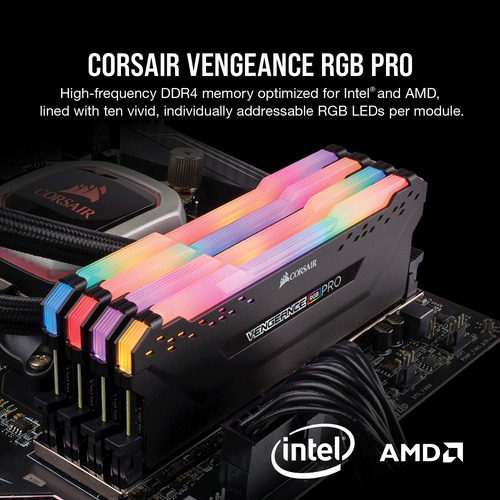 Corsair Vengeance Ram Rgb Pro Ddr4 32 Gb 3200 Mhz Cl16