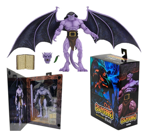 Boneco Gargoyles Action Figure Gargulas Neca Goliath Disney