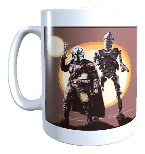 Taza Diseño 2 The Mandalorian Star Wars Pelicula Serie