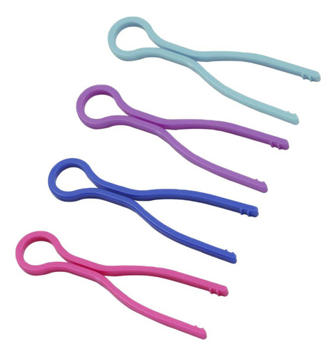 12 Piezas Surtidas De Silicona Para Coser Clips De De Bobina
