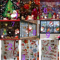 Comprar Pegatinas Sticker Navideño Navidad Papá Noel Reno Importado