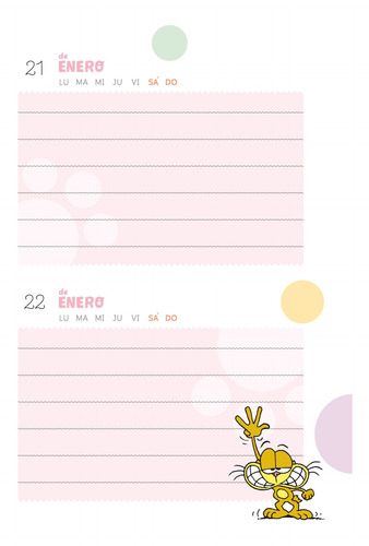 Imagen 2 de 5 de Agenda Perpetua Gaturro - Nik