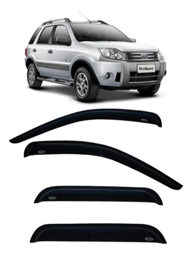 Deflectores Ford Ecosport Línea Vieja X4 Desde 2003 Al 2012