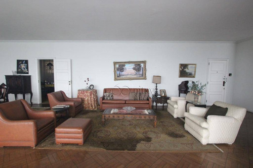 Cobertura Duplex - Alto Luxo - Posto 6 Atlantica, 430m2 2 Salões, 4 Quartos-suite 2 Vagas, Vista Total Posto 6 Ao Leme. - Ap8068