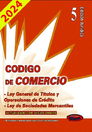 Código De Comercio Y Leyes Comp.2024 (ed.jurídica)