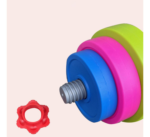 2 Peças Brinquedos Infantis Halteres Conjunto Alça 12 Cm