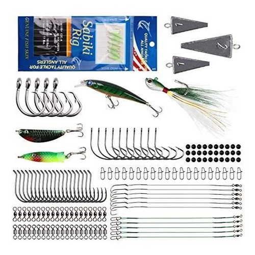 Kit Accesorios D/pesca Shaddock Fishing 143 Aparejos Surf