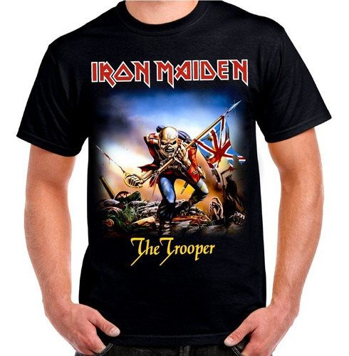 Iron Maiden Polera Metal/rock Estampada Impresión Directa
