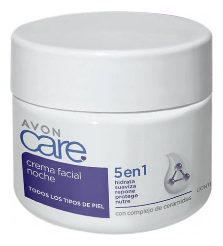 Crema Facial Uniformizador 5 En 1 Avon Care 100g