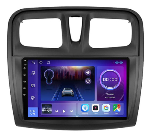 Radio Renault Logan Sandero 2016+ 4x64g Carplay/android Auto