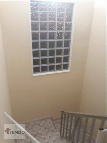 Imagem 7 de 19 de Imob01 - Casa 284 M² - Venda - 4 Dormitórios - Parque Miami - Santo André/sp - So0320