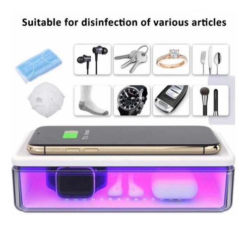 Caja Esterilizadora Uvc Led Luz Ultravioleta