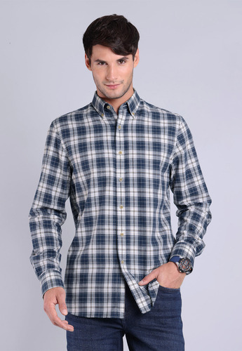 Camisa Escocesa Guy Laroche Glaif12nb