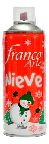 Espuma Nieve Artificial Spray Decoración Navidad 120ml