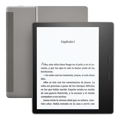 Imagen 2 de 2 de E-Reader Kindle Oasis 9 Gen 8GB grafito con pantalla de 7" 300ppp