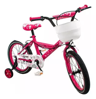 Bicicleta Infantil Rodado 16 Con Rueditas Baby Shopping