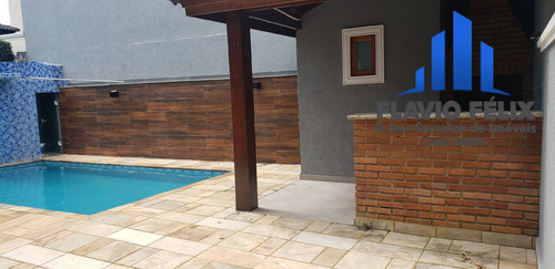 Imagem 8 de 15 de Casa A Venda 3 Dormitórios E Área Gourmet Condomínio Arujá 5 - 723