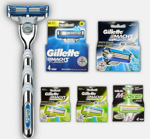 Imagen 4 de 5 de Gillette Mach3 Maquina De Afeitar