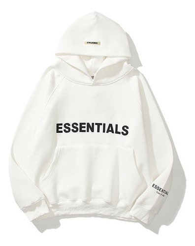 Sudadera Con Capucha Essentials Repeat Line Chest Logo