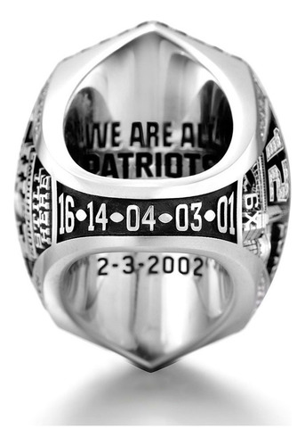 Anillos Del Campeonato Patriotas De Nueva Inglaterra 2018