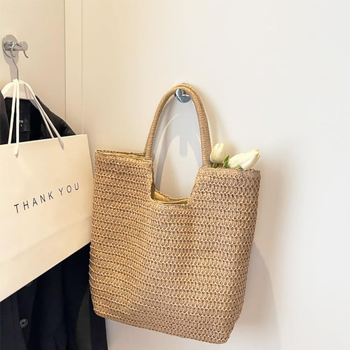 Afashor Bolsos De Hombro Tejidos Para Mujer Bolso De Mano El